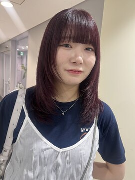 ヴァイス 新宿店(VAICE) ブリーチなしレッド