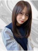 カジュアルオフィス ラフストレート フォギーベージュ