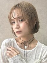 エンクス(enx)&nbsp;ミディアムヘア/暗めカラー/グランマッシュ/鶴ヶ峰YM107