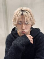 ロンドオム 池袋(Lond Homme)&nbsp;men's/メンズ/メンズカット/ブリーチ/センターパート/池袋