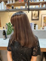 マスカリ(muscali)&nbsp;黒髪/表参道ハイライト/オリーブグレー/小顔/ココアベージュd73