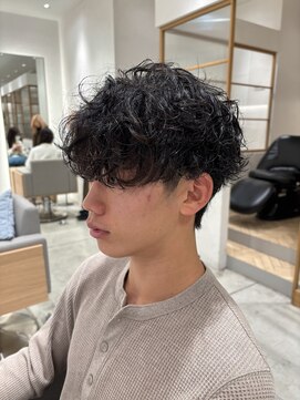 ステアケース 武蔵小杉店(stair:case) 武蔵小杉/シャドウパーマ/センターパート/韓国風