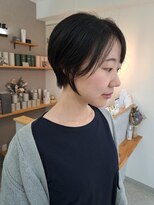 ナウアズ(now as.)&nbsp;黒髪が映えるコンパクトショート【八木】【now as.明石】