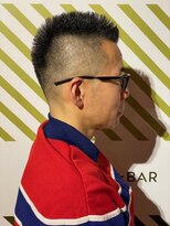 バーバーバー 四谷(BARBER-BAR)&nbsp;ビジネス爽やかソフトモヒカンスタイル