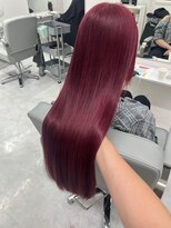 ワンズクロエ 原宿店(ONE's Chloe) イメチェンピンクベージュアンブレラカラー前髪