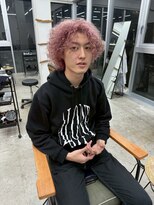 PARKiiiNG 心斎橋　ブリーチ/ダブルカラー/パーマ/メンズ【パーキング】&nbsp;ニュアンスパーマ