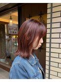 艶感で魅せる大人のミディアムヘア