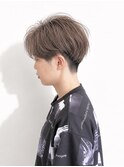 20代30代40代アッシュグレージュ刈り上げベリーショート