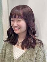 マロ(MALo) くすみピンク ピンクカラー ピンクブラウンカラー暖色カラー