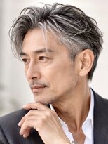 ソレリア(Soleria) 【40代50代】白髪を活かす!大人の色気漂うニュアンスショート