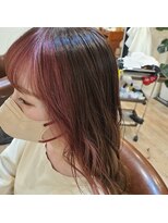 ヘアーズ ロッソ テラス(hair's ROSSO TERRACE)&nbsp;Faceframingcolor×pink