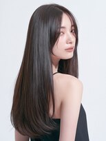 ニーフ 恵比寿(neaf)&nbsp;ダークブルーワンホンレイヤー/ニュアンスウルフ/縮毛矯正