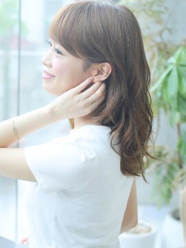 ジーナハーバー(JEANA HARBOR) 【JEANA HARBOR 表参道】大人セクシー耳かけセミロング