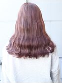 カシスピンクカラー　韓国人風ピンク