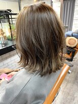 ジュノヘアーアンドアイラッシュ あざみ野(juno hair&eyelash) 赤みの少ないベージュカラー