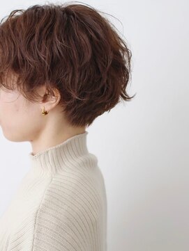 パープル 自由が丘(purple) 小顔に見えるヘア/オリーブグレー／ココアベージュ[自由が丘]