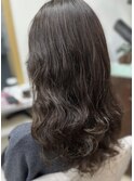 コテ巻き風パーマ