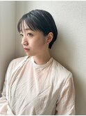 ♪【池袋ショートヘア】2wayシースルーバングショート