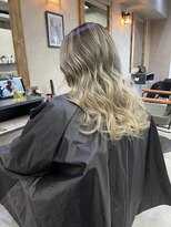 サニー 渋谷(SUNNY) バレイヤージュ、ココアベージュ、ハイライト、グレージュカラー