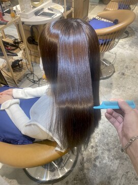 ロンド シャルム 吉祥寺(Lond charme) ショコラアッシュ髪質改善縮毛矯正イルミナヘルシーストレート