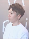 短髪ツーブロック爽やかビジネス