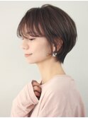 福井　大和田　ショートボブ　丸みショート　まとまり　綺麗め
