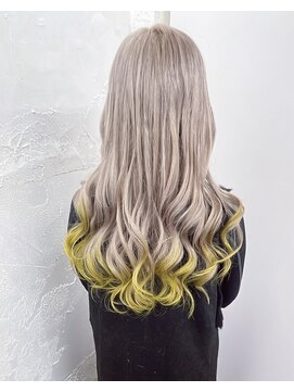 エース(ace) ベージュ×イエロー