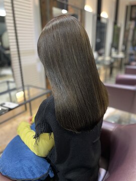 ノーム バイ アウラ(norm. by aura) グレージュカラーダブルカラーハイライトカラーケアブリーチ