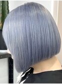  bob×pail blue [新宿駅/フルバング/似合わせカット]