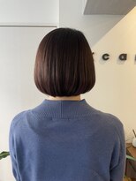 カル 北浦和西口店(caru)&nbsp;20代30代40代斜めバング×アッシュベージュ