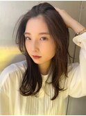 外ハネレイヤー×ダークブラウン【藤沢】