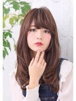 ヘアーズ ベリー 平尾店(hairs BERRY)&nbsp;BERRY＿大人かわいい＿ミストバング＿冬カラー＿20代30代40代