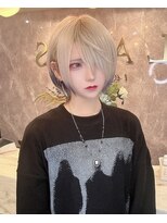 ラピス テラス 渋谷(Lapis terrace) デザインカラー　前髪エクステ
