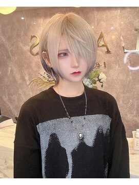 ラピス テラス 渋谷(Lapis terrace) デザインカラー　前髪エクステ