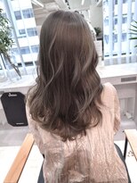 リノバイアクネ(lino by ACNE) モーブブラウン/透け感カラー