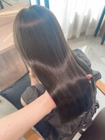 リンクミリ(Link mili)&nbsp;【透明感カラー】オリーブベージュ/赤み消しカラー/髪質改善