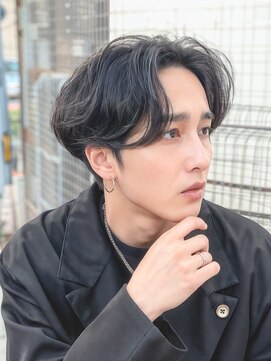 オレット いわき(Olette) 韓国マッシュ/ニュアンスパーマ/ダークアッシュ