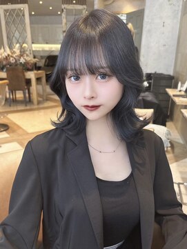 ロンド ジュルード 名古屋(Lond jeloud) ショート ボブ インナーカラー 韓国風41101