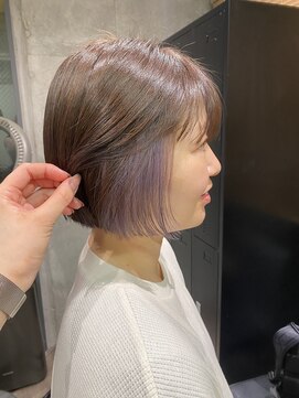 スタイル スマート サロン(STYLE smart salon) 【yua/藤沢】イヤリングカラー/デザインカラー/ボブカット