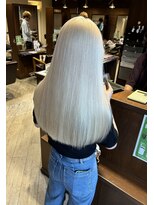 リアンドコー(Re&co)&nbsp;mai/ホワイトカラー/艶髪/ハイトーン