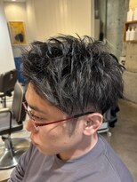 アメラボ(AmeLab)&nbsp;名古屋天白区梅ヶ丘30～50代メンズショートカラーメッシュ