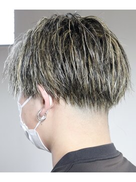 ウィスカーヘアー(whisker hair) 極細ハイライトツイストスパイラル