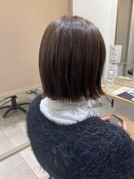 クク(coucou) 髪質改善カラー×透明感ブラウンベージュ