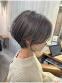 【Hanon 大宮】大人ショート/ヘルシースタイル/シルキーベージュ