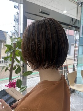 ヘアーテラスエム 奈良店(hair terrace M) ショートボブ