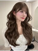 (licca内堀)韓国ヘア×透明感カラー×ロングヘア