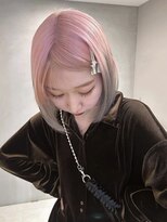 ペレ アネックス 大阪梅田茶屋町店(PELE ANNEX)&nbsp;くびれヘア/アプリコットオレンジ/夏のヘアアレンジ/梅田