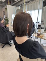 フルールバイアヴァンスクロス(Flulu by avance. cross)&nbsp;ボブスタイル/透明感ブラウン/東梅田