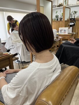 メアリー バイ メリー(marry by merry) 【立町メアリーバイメリー】☆ナチュラル×前下がりボブ☆