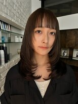 ダブミックス(DaB MIX)&nbsp;髪質改善ストレートパーマ顔周りレイヤー